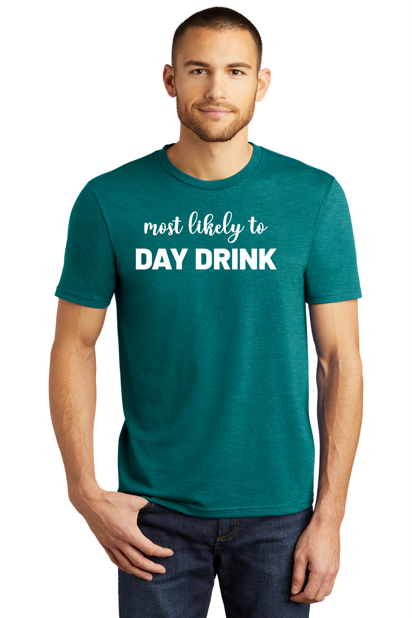 Most Likely to DAY DRINK Triblend Shirt