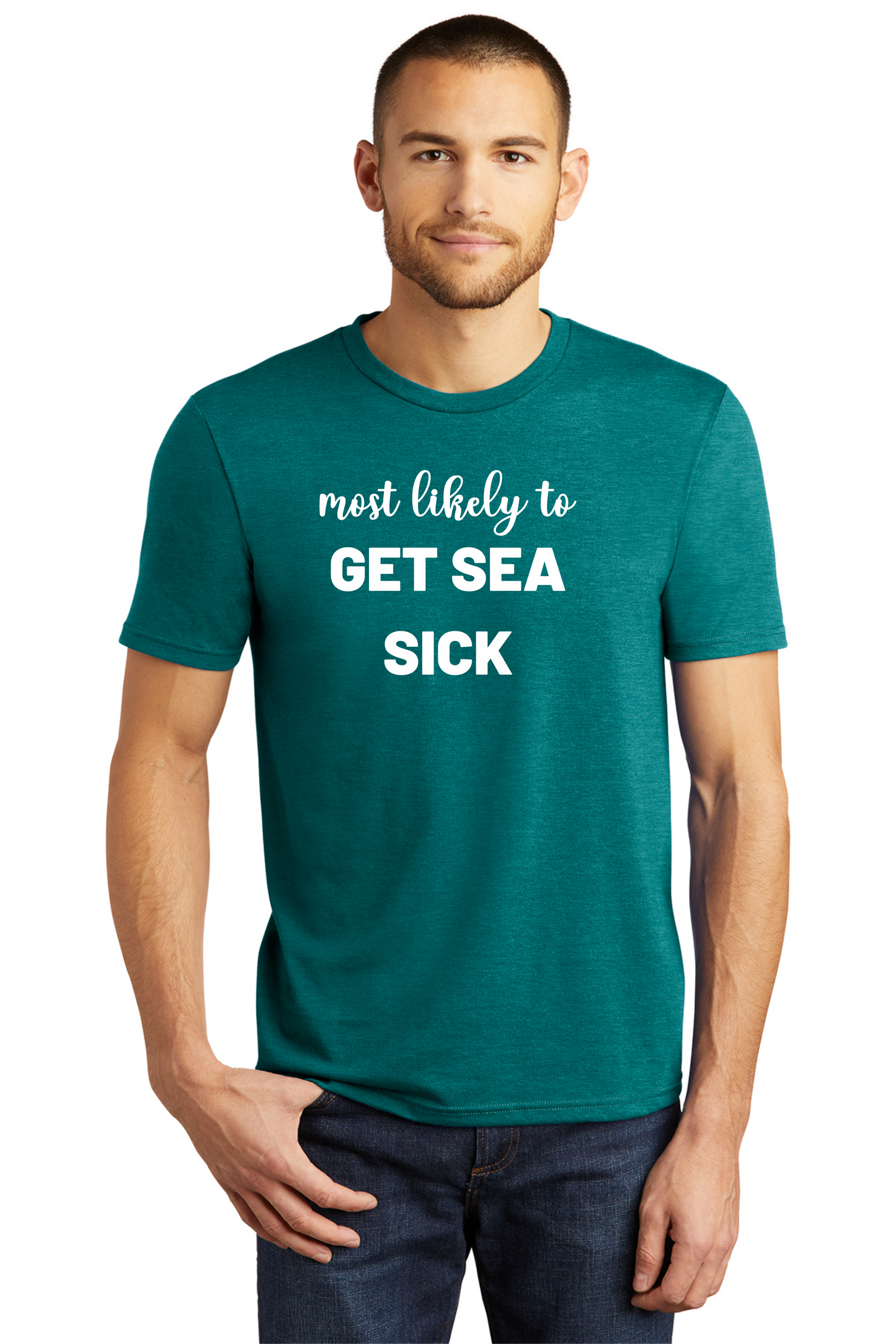 Most Likely to GET SEA SICK Triblend Shirt