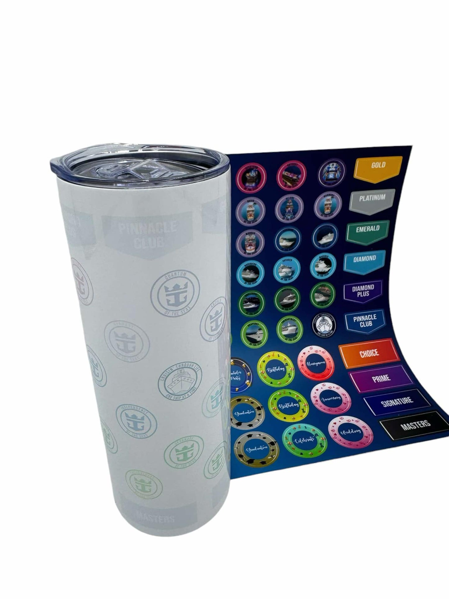 Royal Tumbler  Sticker Tumbler 20 oz.